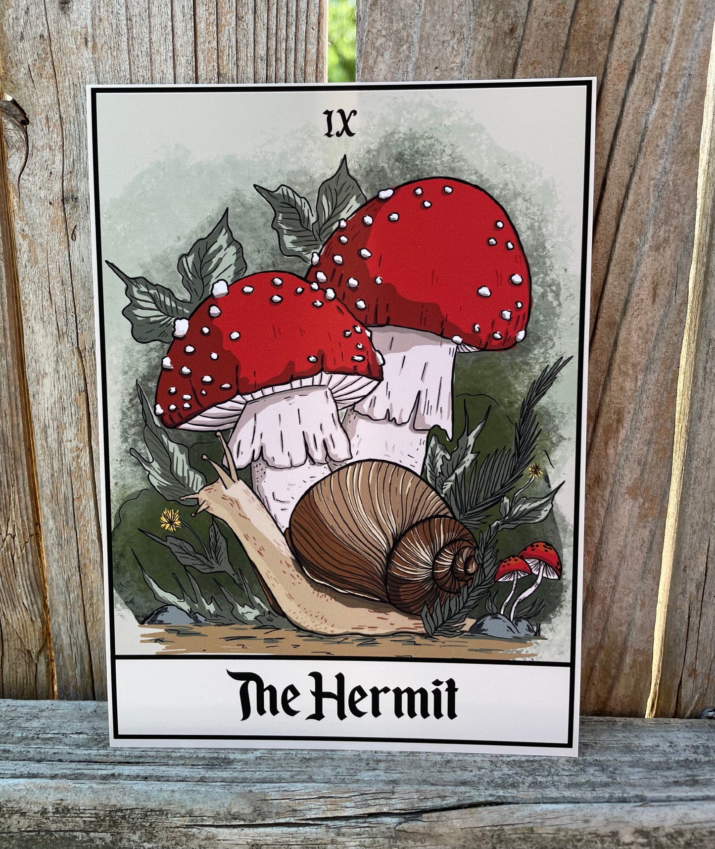 The Hermit  Card
