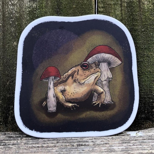 Toadstool Sticker