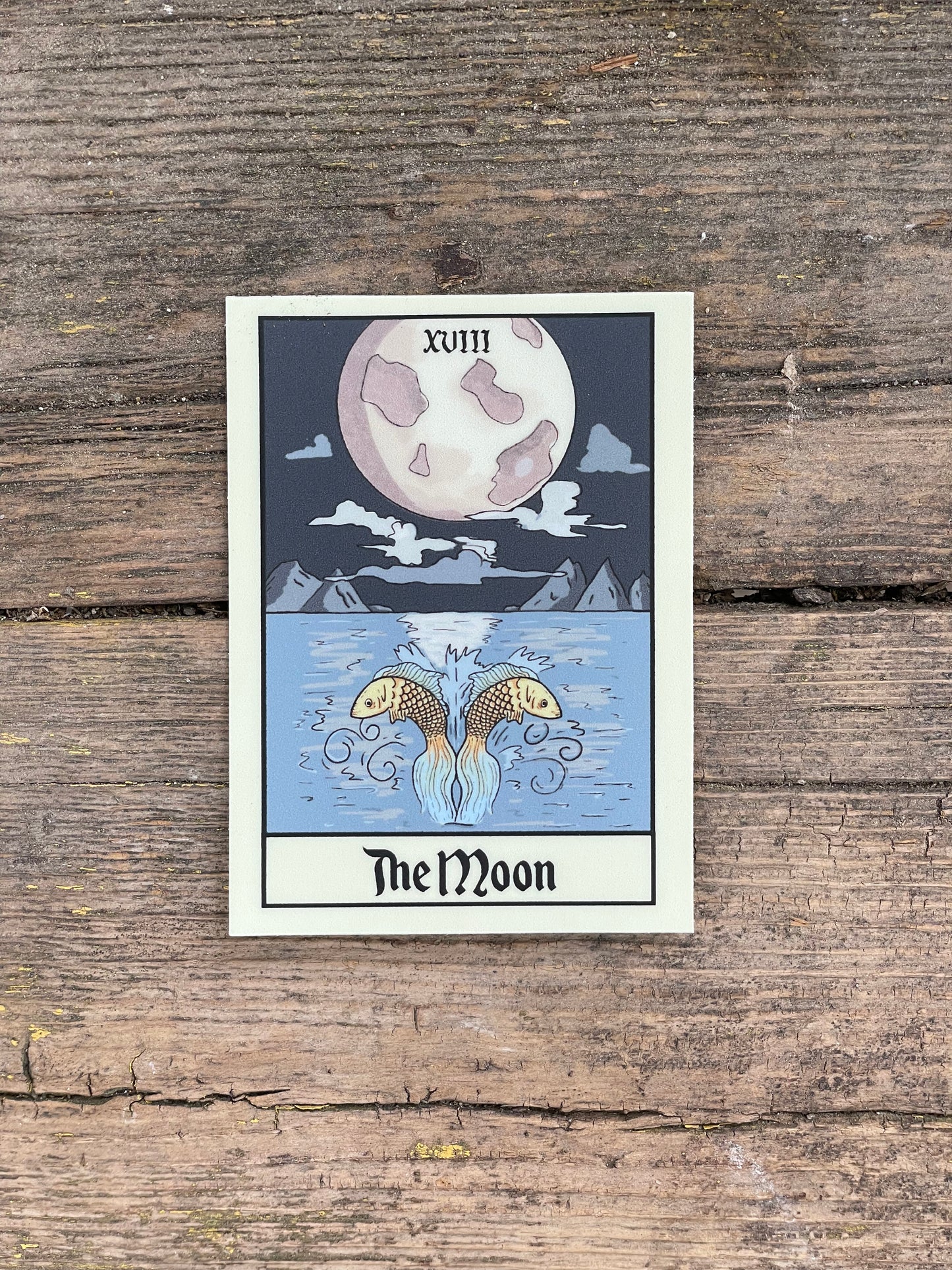 Moon Tarot Sticker