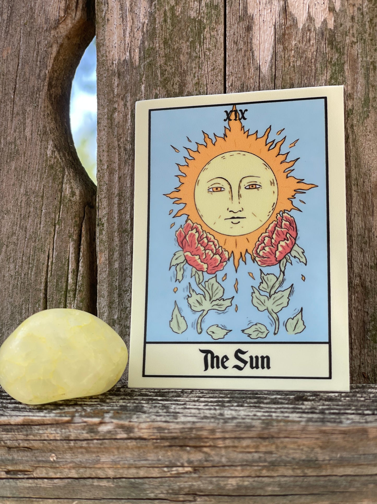 Sun Tarot Sticker